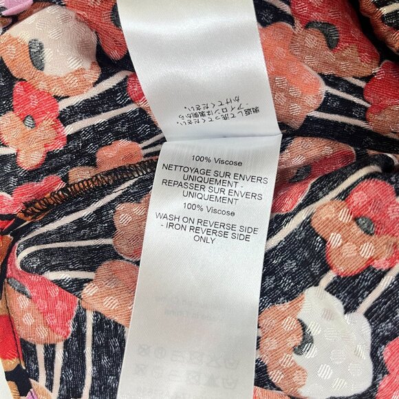 $375 NWOT See By Chloé Floral Top Blouse Shirt Long Sleeve Size 40 Pullover - Picture 10 of 13